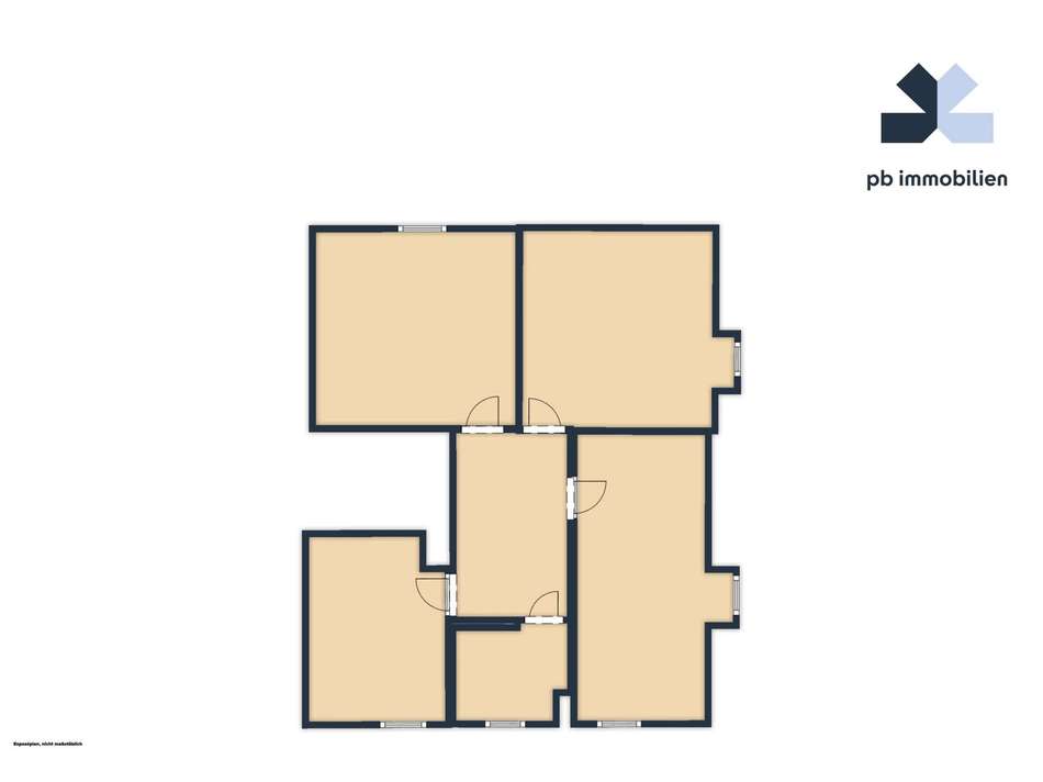 Schlafzimmer - mit Einrichtung