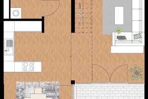 Exklusives, saniertes Penthouse mit großer Dachterrasse und Einbauküche – Die vollständige Adresse der Immobilie erhältst du vom Anbieter., 52072 Ponttor, Aachen – Vorschaubild 12