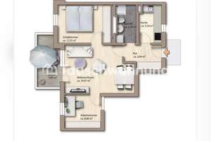 Tauschwohnung: 3 Zimmer - 61qm - Königsplatz