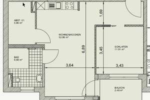 Seniorengerechtes Apartment, 57m² – Am Schirkeshof 4, 47804 Benrad-Nord, Krefeld – Vorschaubild 11