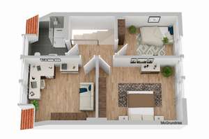 Charmantes Reihenmittelhaus mit vermieteter Erdgeschosswohnung – Die vollständige Adresse der Immobilie erhältst du vom Anbieter., 28199 Hohentor, Bremen – Vorschaubild 28