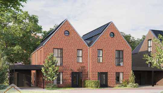 Bild von Moderne, zukunftsorientierte Doppelhaushälfte
