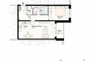 Moderne 2-Zimmer-Wohnung in Hammerbrook mit Balkon (BJ 2018) – Nagelsweg 24a, 20097 Hamburg – Vorschaubild 1