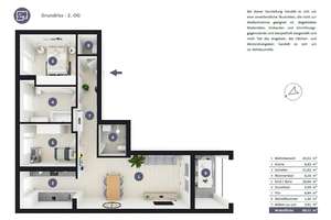 Neuwertige Balkonwohnung mit Wallbox | Moderne Architketur im Pandion Penta – Die vollständige Adresse der Immobilie erhältst du vom Anbieter., 81245 Neupasing, München – Vorschaubild 14