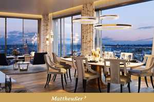Wohnen auf 222 m² im neuen Kureck Turm! Lichtdurchflutete 7-Zimmer-Wohnung in bester Lage – Taunusstraße 1, 65183 Wiesbaden – Vorschaubild 1