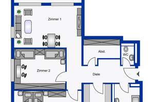 KAPITALANLAGE ODER EIGENNUTZ!
3 Zimmer Wohnung mit Balkon und 2 Stellplätzen *Baujahr 2003* – Die vollständige Adresse der Immobilie erhältst du vom Anbieter., 65197 Klarenthal, Wiesbaden – Vorschaubild 10