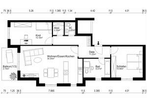 Stilvolle 3-Zimmer Wohnung in ruhiger und begehrter Wohnlage – Die vollständige Adresse der Immobilie erhältst du vom Anbieter., 81545 Harlaching, München – Vorschaubild 19