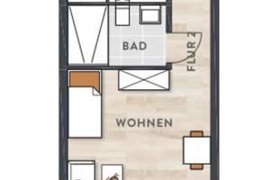 Zollhafen Mainz: Erstbezug modernes Single Apartment mit Süd-Balkon, EBK stilvolles Wohnen am Wasser – Rotterdamer Platz 14, 55120 Neustadt, Mainz – Vorschaubild 18