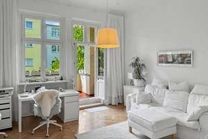 Bezugsfreie 4-Zimmer-Altbauwohnung mit Aufzug nahe Spree in Berlin - teilgewerbliche Nutzung möglich – Die vollständige Adresse der Immobilie erhältst du vom Anbieter., 10555 Moabit, Berlin – Vorschaubild 6