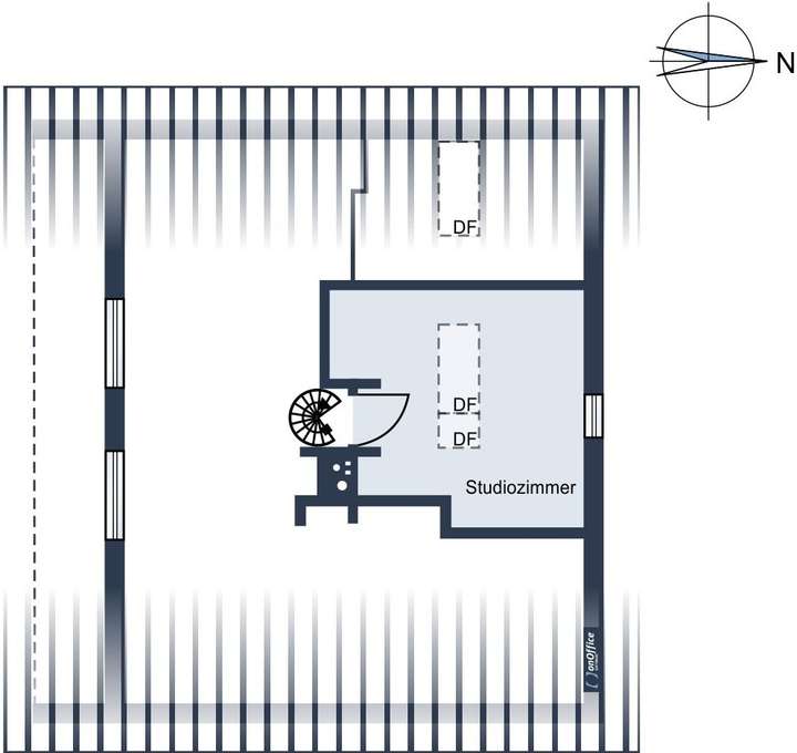Dachgeschoss Wohnfläche ca. 16