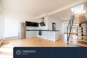 🔆 Exklusives Penthouse in Friedrichshain - 2-Zi-Whg mit Blk, Dachterrasse, Kamin, Lift & Gäste WC