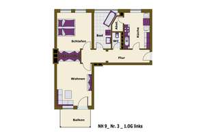 Geräumige 2 ZKB Wohnung mit Balkon in Koblenz-Niederberg ab 01.12.25 – Niederberger Höhe 25, 56077 Niederberg, Koblenz – Vorschaubild 15