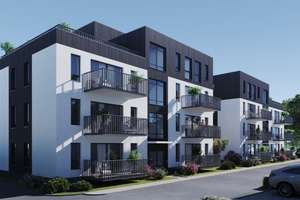 Energieeffiziente KfW-40 Neubauwohnung: 3 Zimmer, barrierefrei mit Balkon & Garten – Biefangstraße 22, 46149 Schwarze Heide, Oberhausen – Vorschaubild 5
