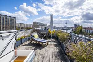 Charakterstark, lichtdurchflutet und außergewöhnlich:
DG-Wohnung mit  Dachterrasse am Isemarkt – Die vollständige Adresse der Immobilie erhältst du vom Anbieter., 20144 Harvestehude, Hamburg – Vorschaubild 14
