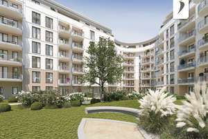 Moderner Neubau: schöne 3-Zimmer-Wohnung mit Einbauküche und Balkon in Wilmersdorf