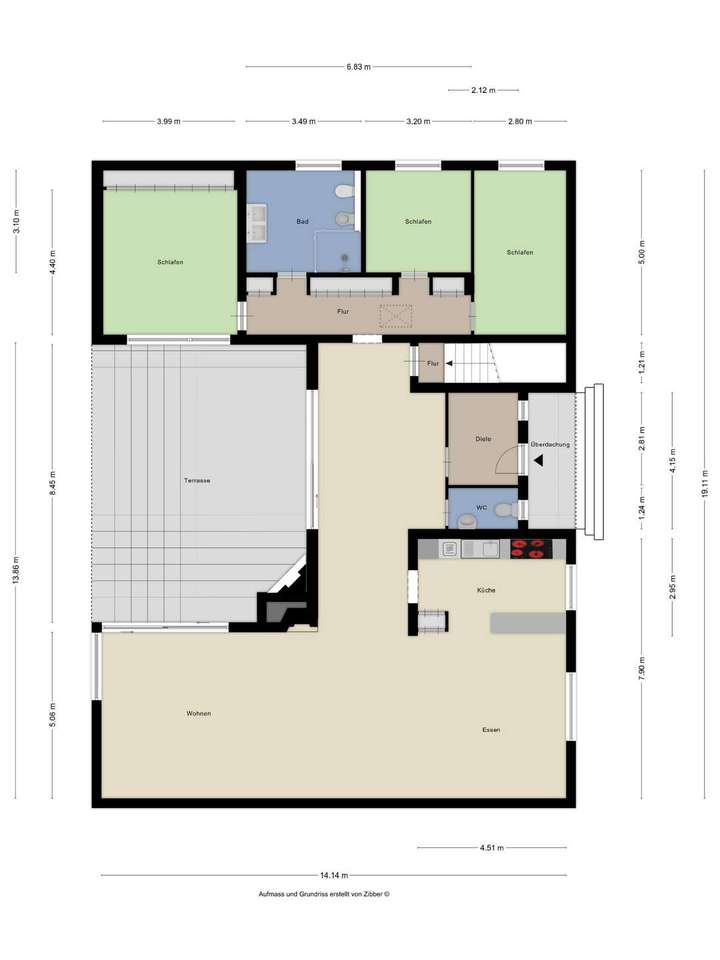 Grundriss Erdgeschoss