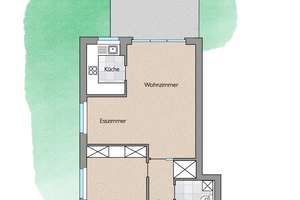 MIT Erbpacht - Bezaubernde Gartenwohnung, mediterranes Flair und auch noch nah am Rhein! – Steinkribbenstraße 7, 40597 Benrath, Düsseldorf – Vorschaubild 30