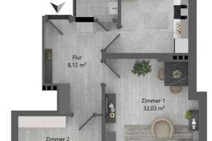 Jugendstil-Altbau in Derendorf | Individuell gestaltbarer Wohntraum mit Balkon – Die vollständige Adresse der Immobilie erhältst du vom Anbieter., 40476 Derendorf, Düsseldorf – Vorschaubild 6