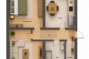 Komfortable Erdgeschosswohnung – ideal für Senioren – Pittlerstraße 10, 4159 Wahren, Leipzig – Vorschaubild 11