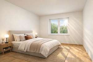 Etagenwohnung mit Balkon, Tiefgaragenstellplatz und grandioser Aussicht