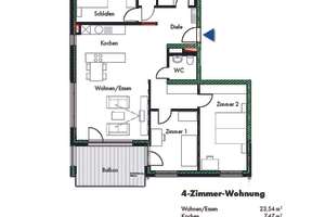 Wohnpark Ochsenareal Wohnung 7 – Alter Schulweg 3/2, 75378 Bad Liebenzell – Vorschaubild 7