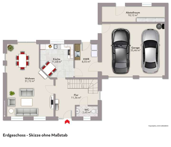 Grundriss Erdgeschoss