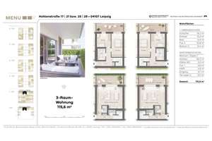 * Wunderschöne Maisonette-Wohnung Richtung Park | Terrasse & Balkon | Garagen-Stellplatz * – Kohlenstraße 29, 4107 Zentrum-Südost, Leipzig – Vorschaubild 18