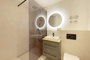 Neu renovierte große 3 Zi.-Whg. mit West-Balkon in sehr guter u. sehr ruhiger Lage direkt an der U 5 – Die vollständige Adresse der Immobilie erhältst du vom Anbieter., 80686 Friedenheim, München – Vorschaubild 12