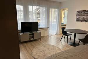 Exklusives vollmöbliertes 1 Zimmer Apartment mit Einbauküche in Darmstadt – Wilhelminenstr. 15, 64283 Mitte, Darmstadt – Vorschaubild 1