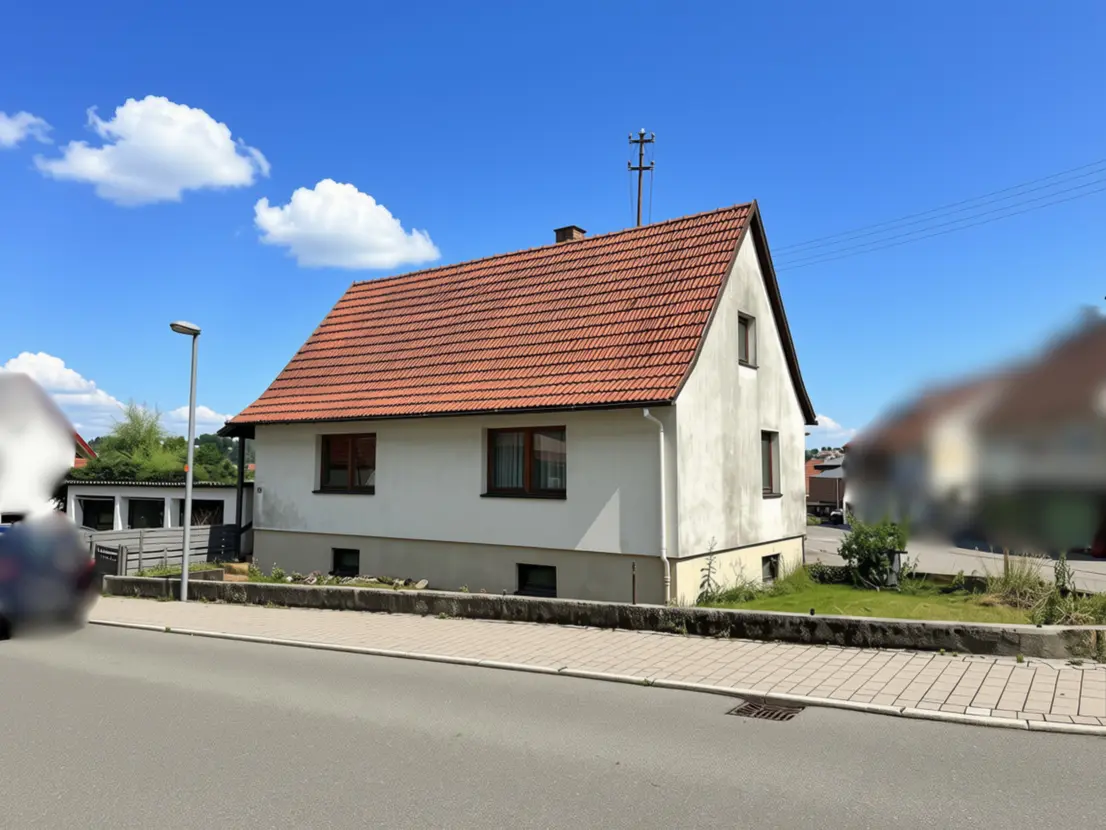 Hausansicht Einfamilienhaus Meßstetten