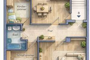 3-Raum-Wohnung mitten in der Südvorstadt mit Balkon – Die vollständige Adresse der Immobilie erhältst du vom Anbieter., 4275 Südvorstadt, Leipzig – Vorschaubild 10