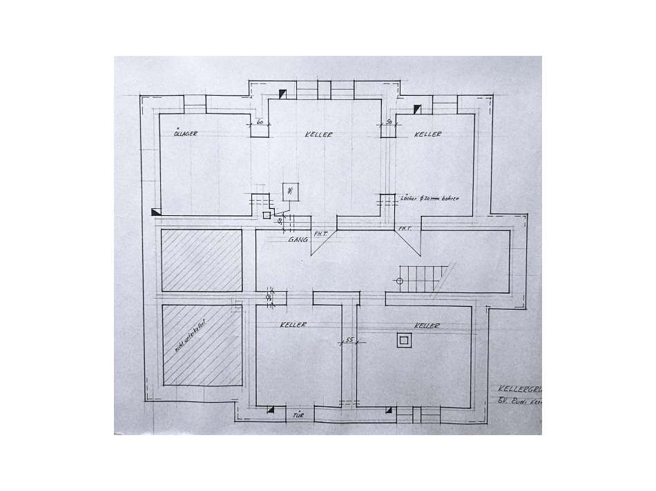 Grundriss Kellergeschoss