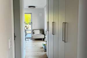 Luxus Apartment möbliert mit Balkon und TG Stellplatz 1.OG – Schleißheimer Straße 433, 80935 Lerchenau-Ost, München – Vorschaubild 4