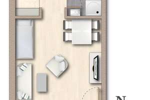 Kompakte 1-Zimmer-Wohnung mit Balkon und viel Licht im Stühlinger – 79115 Alt-Stühlinger, Freiburg im Breisgau – Vorschaubild 10