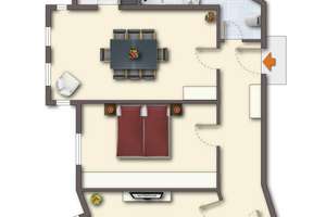 Altbau mit Charm und Aussicht