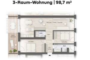 ** Erstbezug - Willkommen über den Dächern – Ihr neues Zuhause in der Penthouse-Etage ** – Kohlenstraße 27, 4107 Zentrum-Südost, Leipzig – Vorschaubild 18