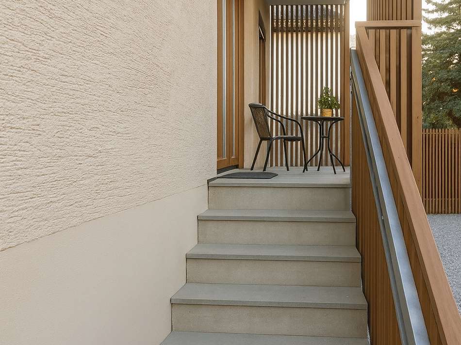 EG Wohneinheit Eingang Balkon