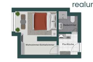 Kompakte 1-Zimmer-Wohnung mit Rundum-Ausstattung in Mannheim-Neckarstadt Ost – Käfertaler Straße 79, 68167 Neckarstadt-Ost/Wohlgelegen, Mannheim – Vorschaubild 9