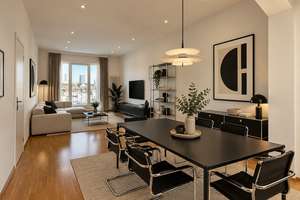 Skylineblick*Moderne 3-Zimmer Wohnung mit großem Balkon*2 Bäder*Lift*