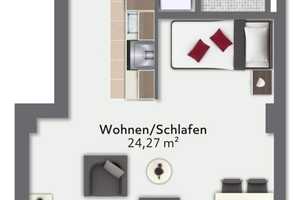 Neuwertiges Appartement mit Stellplatz in Schwabing-West – München – Vorschaubild 11