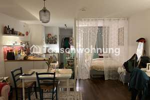 Tauschwohnung: zentrale 1-Zimmer Wohnung mit offener Küche und Balkon