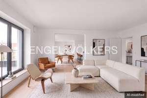 Luxuriöse Maisonettewohnung mit zwei Terrassen und Weitblick