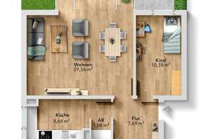 Gartenidylle in der Stadt - Wohnen mit eigenem Garten in begehrter Ruhelage – Die vollständige Adresse der Immobilie erhältst du vom Anbieter., 81539 Balanstraße-West, München – Vorschaubild 13