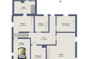 Großzügiges Mehrgenerationenhaus mit Garage in guter und ruhiger Lage von Tonndorf. – Die vollständige Adresse der Immobilie erhältst du vom Anbieter., 22045 Tonndorf, Hamburg – Vorschaubild 33