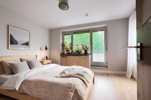 Freie 2-Zimmer-Wohnung in Nürnberg Erlenstegen wartet auf Ihren persönlichen Stil – Die vollständige Adresse der Immobilie erhältst du vom Anbieter., 90491 Erlenstegen, Nürnberg – Vorschaubild 9