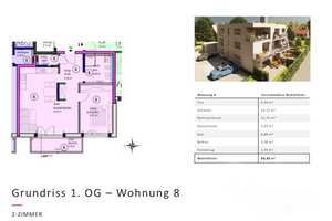 2023 Neubau 2-ZKB mit Einbauküche und Südbalkon in Audinähe Ingolstadt～keine Provision  – Nürnberger Straße 83, 85055 Ingolstadt – Vorschaubild 3