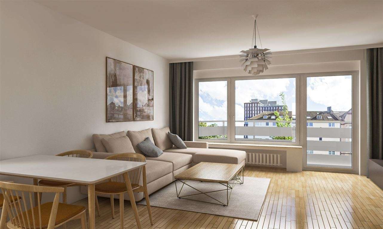 3-Zimmer-Wohnung in Golzheim – seltene Chance mit Entwicklungsperspektive, Düsseldorf – Bild 3