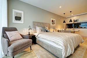 MÖBLIERT - BESTE LAGE - Modernes Business Apartment mit Balkon – Die vollständige Adresse der Immobilie erhältst du vom Anbieter., 70191 Heilbronner Straße, Stuttgart – Vorschaubild 4