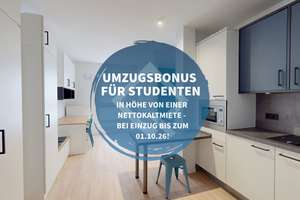 1 Monat mietfrei! Stylisches Apartment für Studierende – wohnen im Quartillion Wiesbaden – Im Rad 15, 65197 Rheingauviertel / Hollerborn, Wiesbaden – Vorschaubild 1