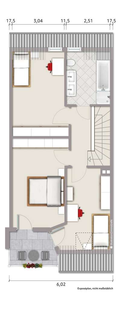 Immobilie in Benningen am Neckar - Familienfreundliches Reihenmittelhaus in begehrter Wohnlage! - Bild 3